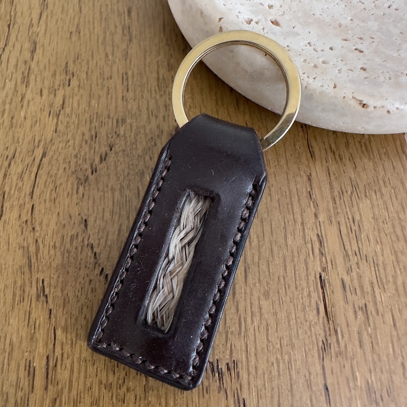 Heritage Leather Keyring
