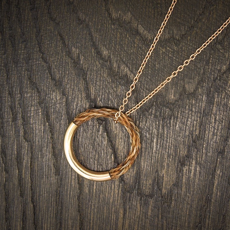 Rose Gold Circle of Friendship Necklace